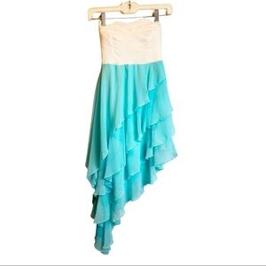 Casting LA - Juniors Strapless Ruffle Dress -‎ Sz. S